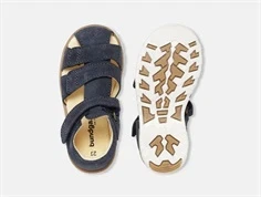 Bundgaard Sofus sandal navy ruskind